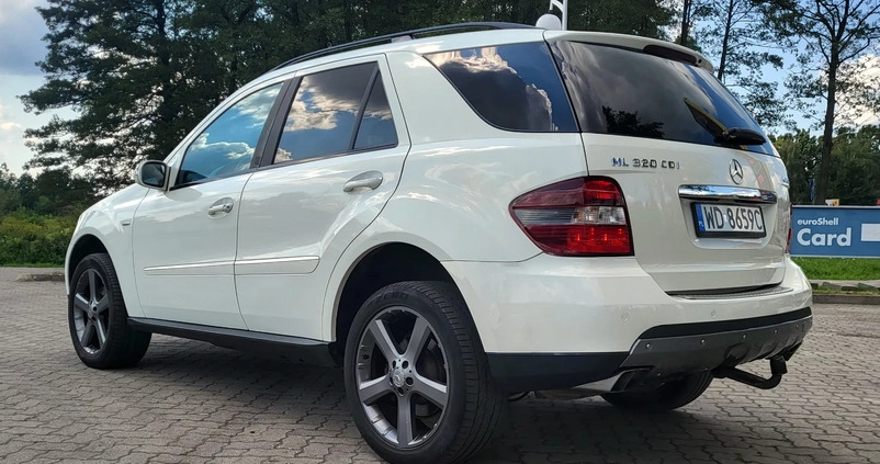 Mercedes-Benz ML cena 55000 przebieg: 250000, rok produkcji 2008 z Warszawa małe 79